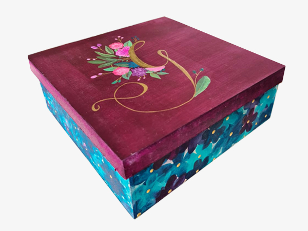 Flower Top Decorative Box